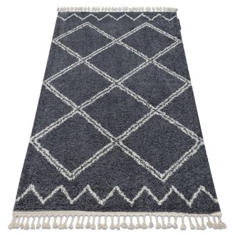 RugsX RugsX Berber Rug in Grey | Size: 160 cm x 220 cm