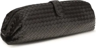 Bottega Veneta Womens Clutch Lauren 1979 Espresso Espresso-Brass V Lamb Leather Bags
