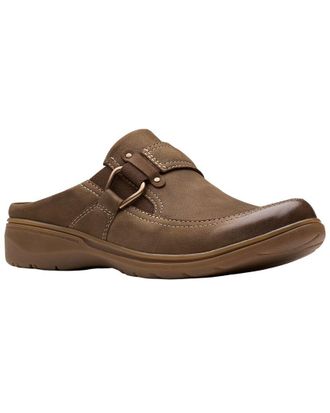 Clarks Carleigh Viola Leather Mule