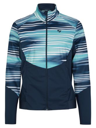Ziener Softshelljacke ZIENER NURETTA, Damen, Gr. 34, blau, Obermaterial: 1. 100% Polyester; Futter: 100% Polyester;, Jacken Softshelljacke