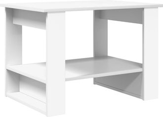vidaXL Mesa De Caf&eacute; 72 X 50 X 50 Cm Madera De Ingenier&iacute;a Vidaxl