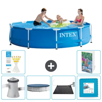 Intex Piscina Con Estructura Redonda - 305x76 Cm - 7-piezas S273
