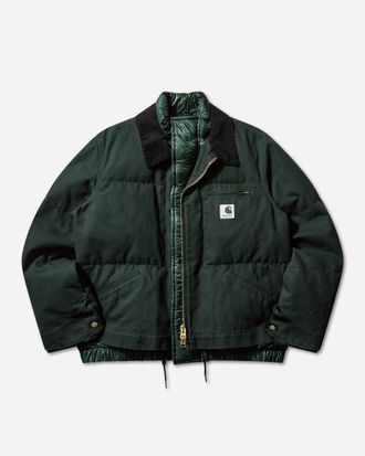 sacai Men s Carhartt WIP Duck Puffer Jacket Green