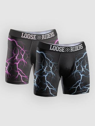 Loose Riders Global Alliance Electric Boxershorts black