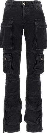 The Attico Dames, Jeans, Zwart, Maat: W27 Denim