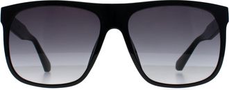 Guess Vierkante Mannen Glanzend Zwart Grijs Gradi&euml;nt GF5072