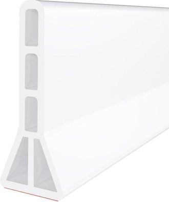 No Brand Barrera De Agua Plegable - 15 X 200 Cm - Para Duchas Sin Barreras - Blanca