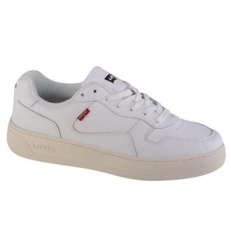 Levi's Dames/Dames Glide Leren Trainers (Wit)