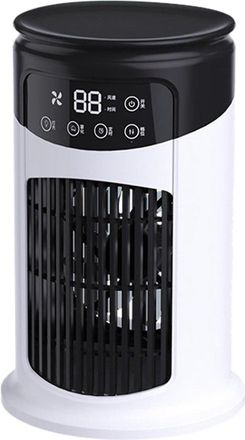 OEM Aire Acondicionado Port&aacute;til - Mini Ventilador - Refrigeraci&oacute;n Personal - Dep&oacute;sito De 300 Ml - 18,5 X 17 X 18,5 Cm