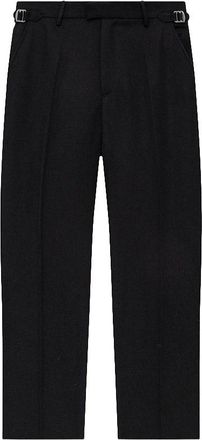 Rhude Provence Tailored Straight Leg Pants - Heren - Wijde Broeken - Zwart - 2XL - Wol - Broeken