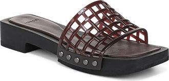 Vince Barbara Jelly Slide Sandal in Ganache at Nordstrom, Size 10