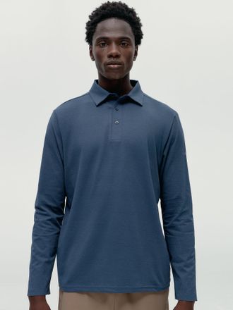 Born Living Yoga T-shirt Polo Maroni Denim