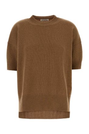 Jil Sander Camel Cashmere Sweater