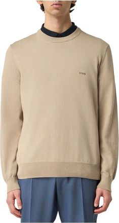 HUGO BOSS Uomo, Maglie, Beige, S, new