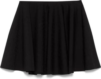 Givenchy Cirkel Mini Rok - Dames - Korte rokken - Zwart - XS - Wol - Rokken