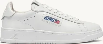 Autry DALLAS LOW SNEAKERS IN WHITE LEATHER