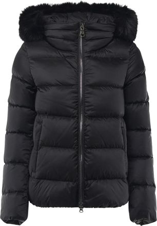 Colmar Piumino in pelliccia sintetica con cappuccio - Nero