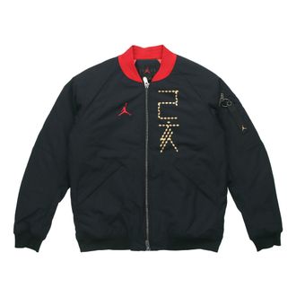 Nike Jordan Air Jordan CNY Chinese New Year MA-1 Jacket Black Red CD9046-010