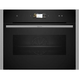 Neff Forno combinato vapore integrato 47l 60cm a+ ecoclean nero - C24FS31N0 Neff