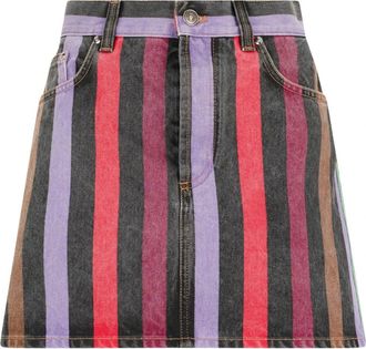 Versace Skirts - Dames - Korte rokken - Veelkleurig - S - Rokken