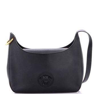 Versace La Medusa Hobo Leather Medium