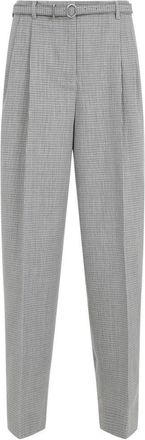Jil Sander Grey Virgin Wool Pants