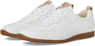 Paul Green Chantel Sneakers Womens Shoes White Antelope Combo : AT 6 (US Womens 8.5) M, Leather