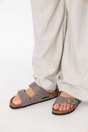 Birkenstock Arizona BS Slides, Womens, Grey