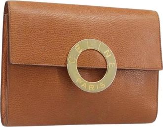 Celine Pre-owned Vintage Clutch Bag - Dames - Vintage Clutch - Bruin - ONE Size - Vintage