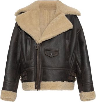 Dsquared2 Dames, Jassen, Bruin, Maat: 2XS Leer
