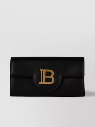 Balmain buzz leather crossbody bag