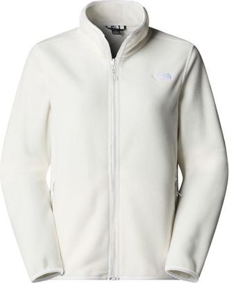 The North Face Glacier Fleece Jacket Fleecejacke f&uuml;r Damen | wei&szlig;