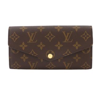 Louis Vuitton Brown Monogram Monogram Long Wallet (Bi-Fold) (Pre-Owned)