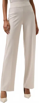 Joseph Ribkoff Classic Wide Leg Pant In Moonstone