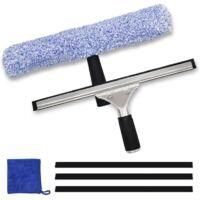 OEM Kit De Limpieza De Ventanas Crezuo De 6 Piezas Con Rasqueta De Microfibra Multifuncional Para Coche, Ba&ntilde;o Y Ventanas
