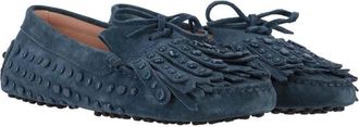 Tod's Womens Blue Loafer, Size 7