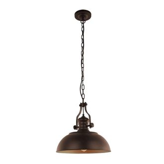 Netlighting Industrial Hanging Pendant Bronze Golden Alloy Shade E27