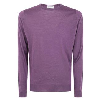John Smedley Hombre, Jerseys, P&uacute;rpura, Talla: M