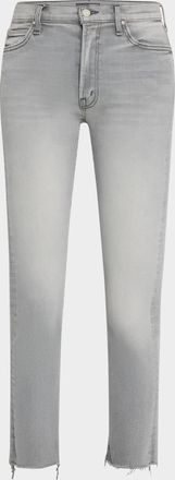 Mother The Rascal Ankle Fray Jeans