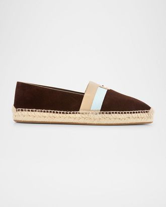 Christian Louboutin Men & apos;s Alfarica Nubuck Leather Espadrilles
