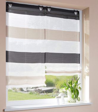 Home Wohnideen Raffrollo »Sarnia« mit Hakenaufhängung ohne Bohren