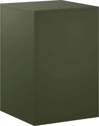 vidaXL Soporte De Plantas Verde Oliva 40 X 40 X 60 Cm Acero Oxidado Vidaxl