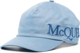 Alexander McQueen Alexander Mc Queen Logo Baseball Cap