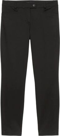 Marc O'Polo Lax&aring; Slim - Dames - Slim Fit Broeken - Zwart - XL - Katoen - Broeken
