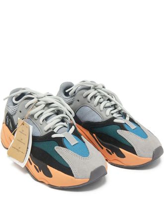 Yeezy by Kanye West Boost 700 Wave Runner sneakers - women - Fabric/Calf Suede/Fabric/Rubber - 39.5 - Grey