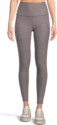 Beyond Yoga Spacedye Out Of Pocket High Waisted Midi Leggings Womens Casual Pants Soft Umber Heather : XL (US Womens 14-16) 24