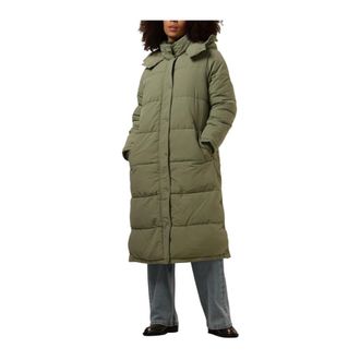 Notre-V Jassen, Dames, Groen, L, Groene Gewatteerde Jas voor Vrouwen