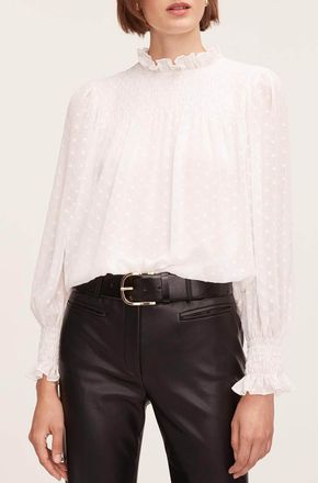Rebecca Taylor Clip Dot Blouse
