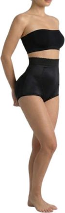 Rago High Waist Padded Panty with Removable Pads in Black at Nordstrom, Size X-Large