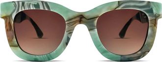 Thierry Lasry Gambly 6232 Mens Sunglasses Green Size 49